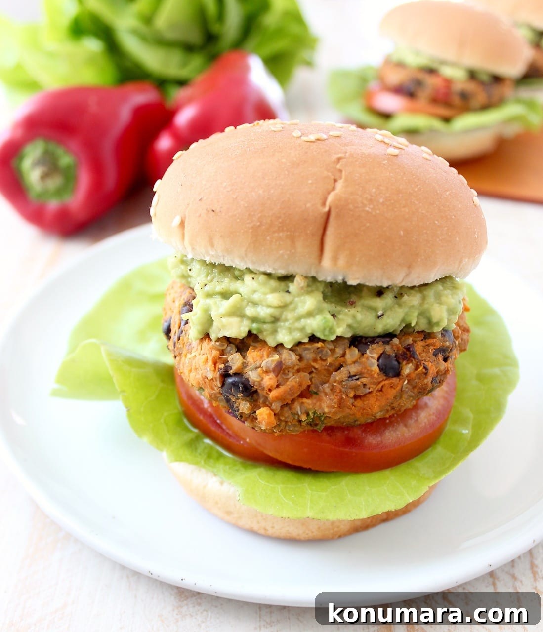 Veggie Burger on Bun