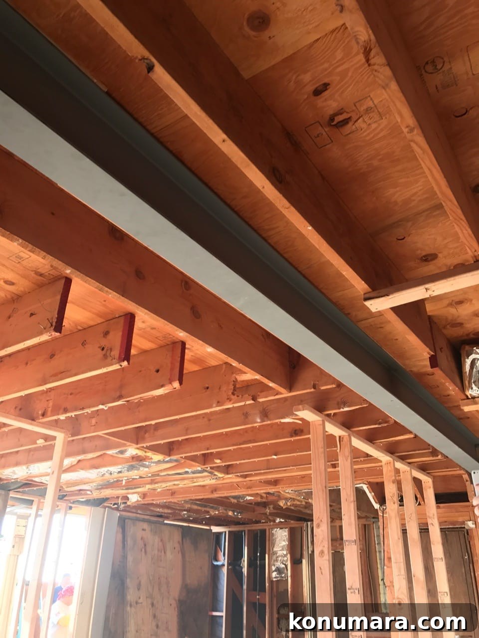 Steel beam in kitchen to replace load bearing wall