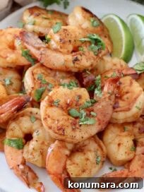 Garlic Lime Grilled Shrimp