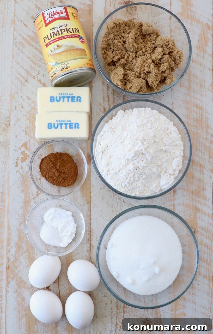 Moist Pumpkin Cupcakes with Tangy Cream Cheese Frosting 3 ingredients for pumpkin cupcakes