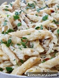 French Onion Boursin Pasta