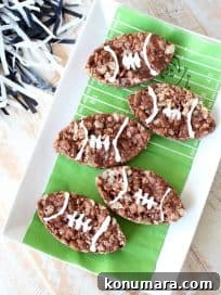 Chewy Nutella Chocolate Chip Cookies 9 Nutella Rice Krispie Treat Footballs