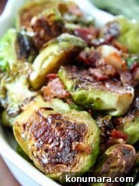 Maple Bacon Brussels Sprouts