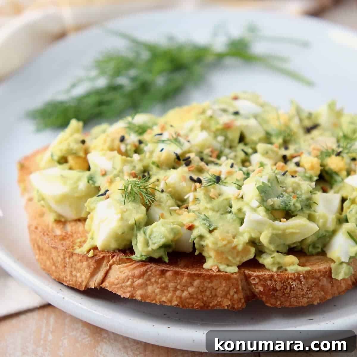 19 New Recipes from 2019 Worth Revisiting 14 Egg salad on toast topped with everything bagel seasoning and fresh dill