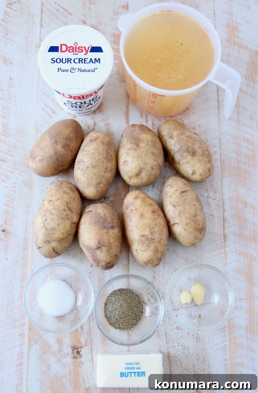 Creamy Instant Pot Mashed Potatoes Recipe 3 Ingredients for mashed potatoes