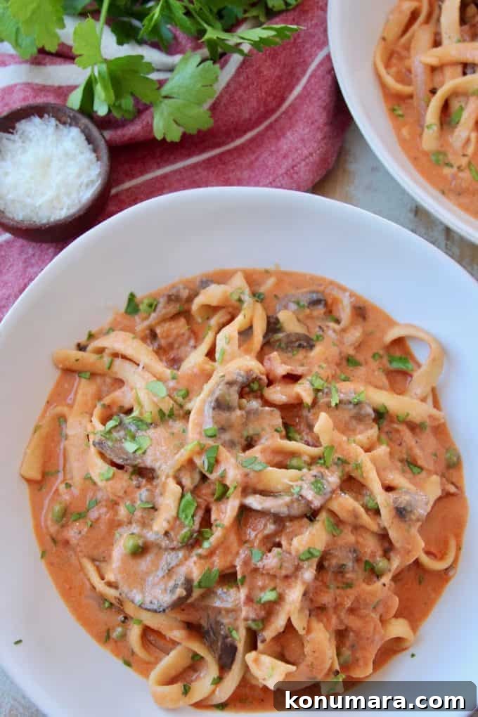 20 Must-Try Recipes from 2020 4 Pasta in creamy tomato sauce in bowl