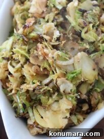Shredded Brussel Sprouts