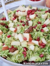 Brussels Sprout Salad with Dijon Dressing