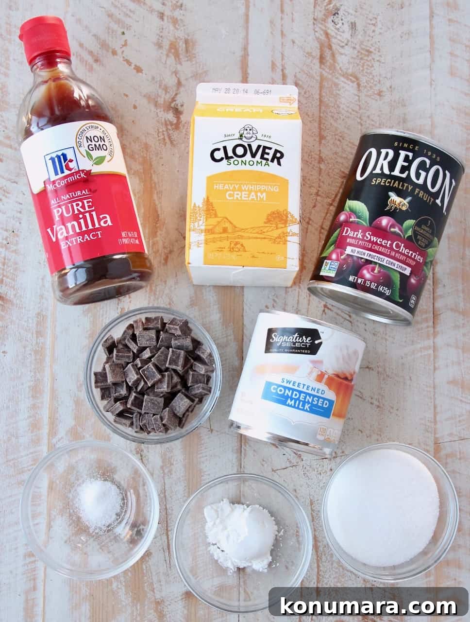 No-Churn Cherry Garcia Ice Cream Recipe 5 ingredients for cherry garcia ice cream