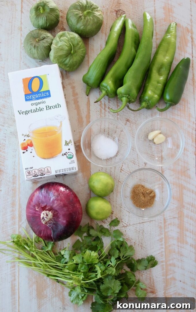 Homemade Green Enchilada Sauce Recipe 3 ingredients for homemade green enchilada sauce