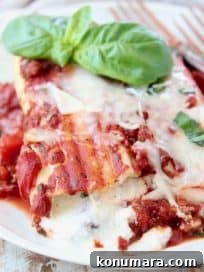 Three Cheese Manicotti