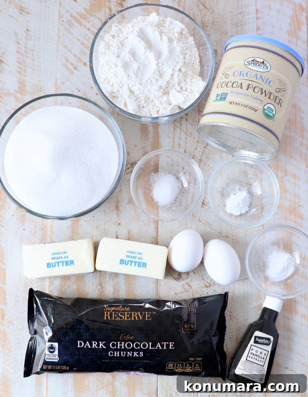 chocolate cookie ingredients