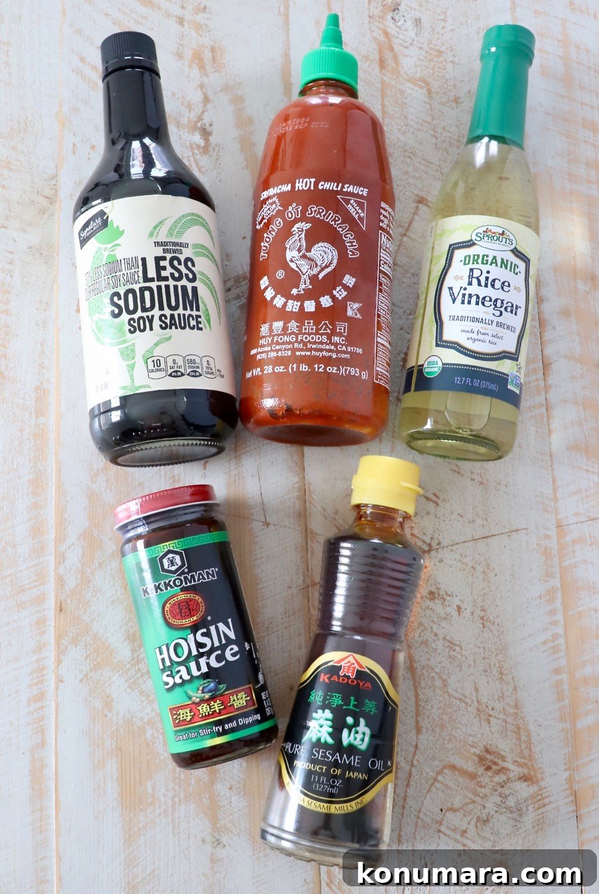 ingredients for stir fry sauce