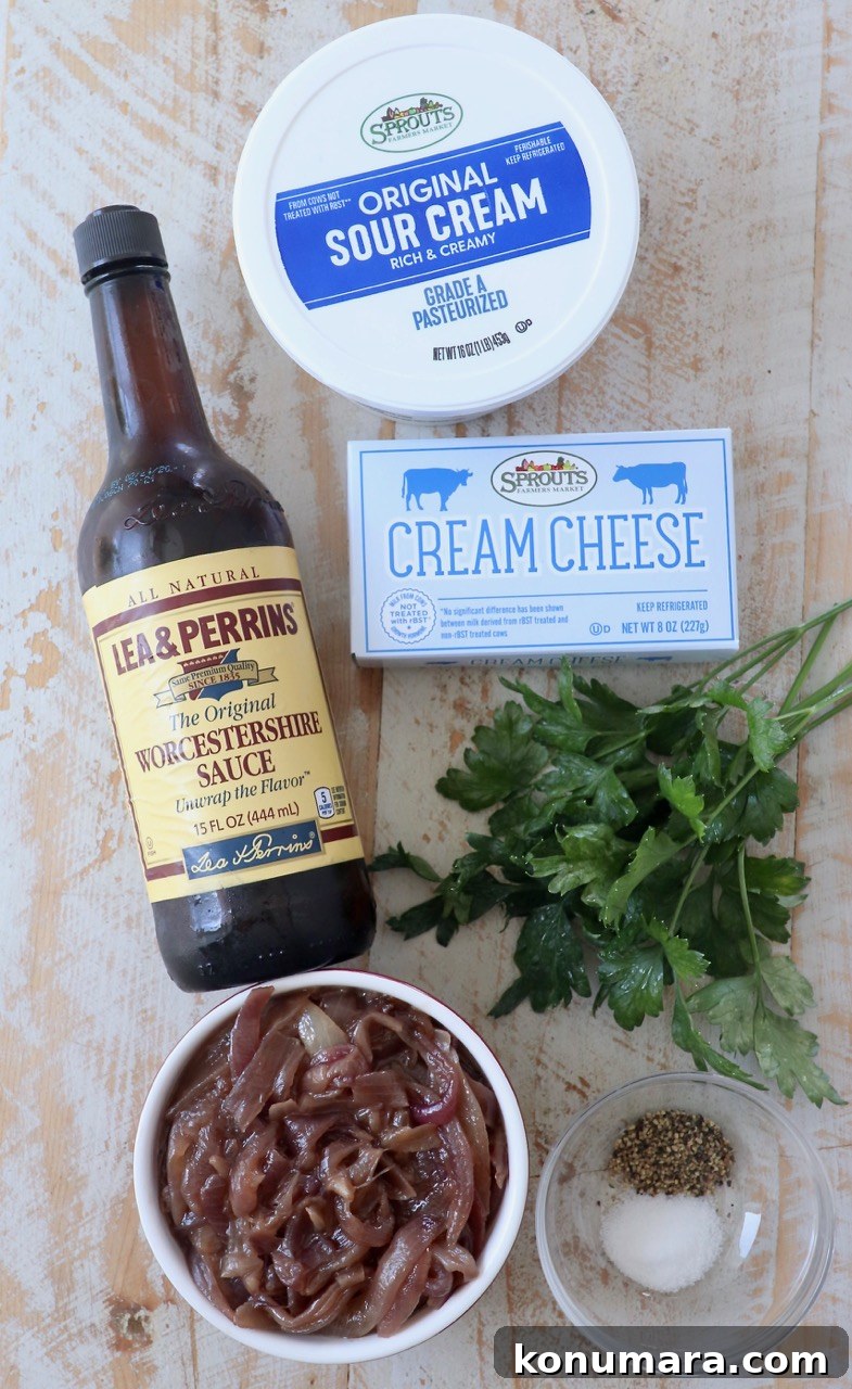 french onion dip ingredients