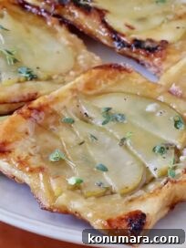 Gorgonzola Pear Tart