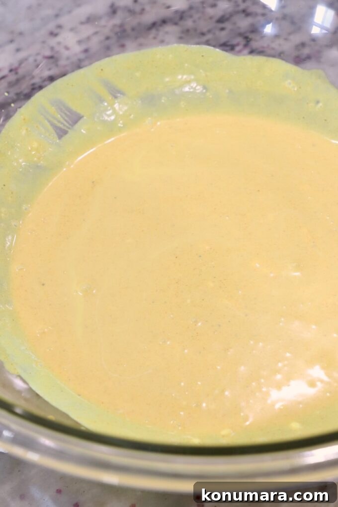 creamy curry sauce in a glass bowl
