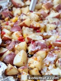 Cheesy Grilled Potatoes