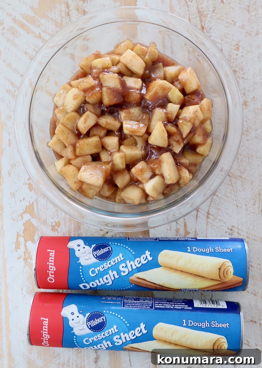 Mini Apple Pie Recipe: Cinnamon Hand Pies 3 ingredients for mini apple pies