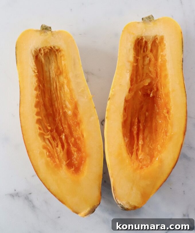 How to Cook Delicata Squash: Roast, Bake and Saute 4 delicata squash cut in half with the seeds removed