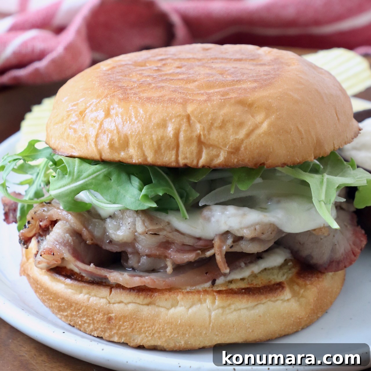 Classic Roast Beef Sandwich Recipe with Horseradish 7 roast beef sandwich on plate