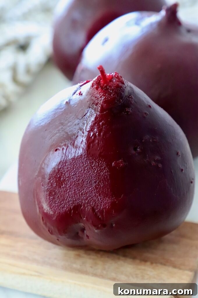 How to Cook Beets: Roast, Boil, and Sauté 12 steamed beets on serving board