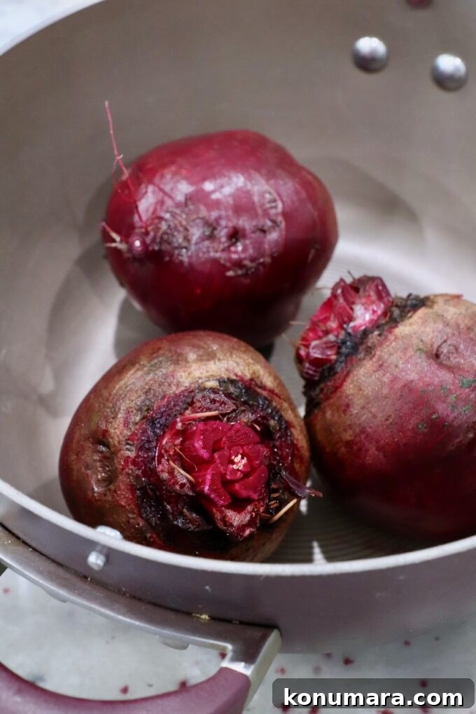 How to Cook Beets: Roast, Boil, and Sauté 13 raw beets in a pot