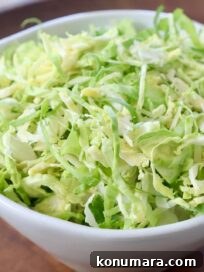 How To Shred Brussel Sprouts