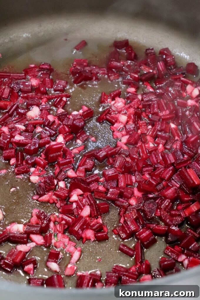 What to Do With Beet Greens: Recipes and Storage Tips 7 minced beet stems in a large pot