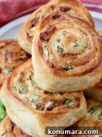 Cheesy Bacon Crescent Rolls