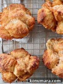 Pull Apart Buffalo Chicken Rolls