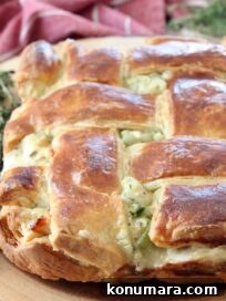 Chicken Pot Pie with Puff Pastry Crust