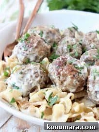 Slow Cooker Swedish Meatballs
