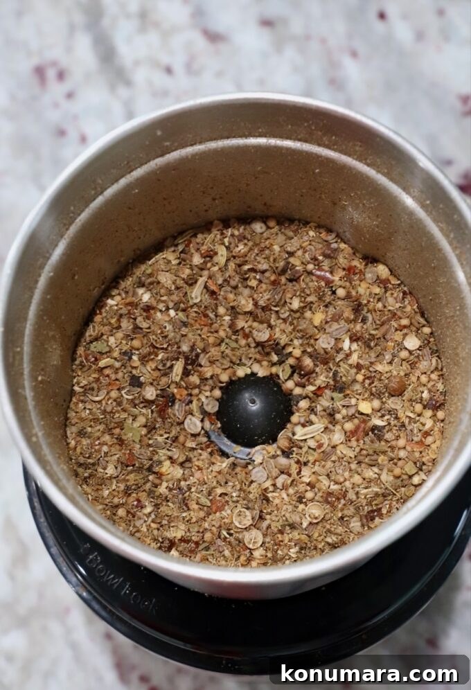 Corned Beef Seasoning Blend Recipe for Classic Flavor 6 corned beef seasoning in spice grinder
