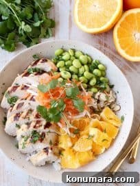 Healthy Asian Chicken Rice Bowls