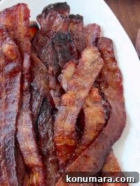 Candied bacon