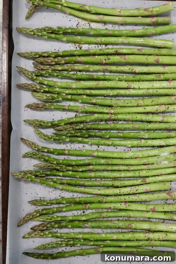 How to Cook Asparagus: Roasted, Grilled, Steamed and Sauteed 7 asparagus ready to roast