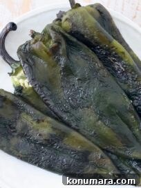 Roasted Poblano Peppers
