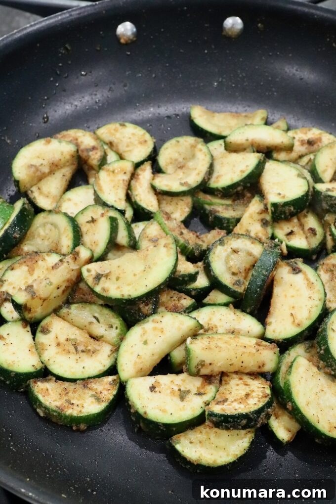 How to Cook Zucchini: Roast, Saute, Grill, Stir-Fry 10 cooked slices of zucchini in skillet