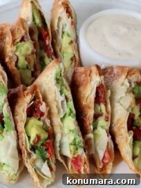 Avocado Egg Rolls
