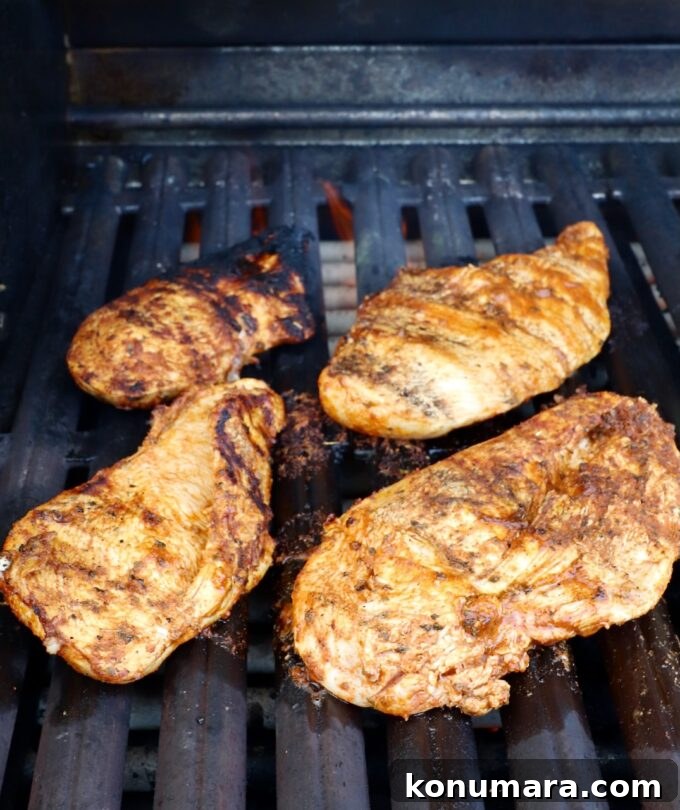 Elote Chicken Tacos with Mexican Street Corn 8 grilled chicken breasts on grill