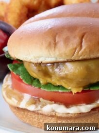 Air Fryer Hamburgers