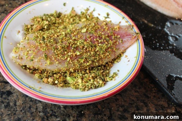 Gluten Free Pistachio Crusted Tilapia Gluten Free Pistachio Crusted Tilapia