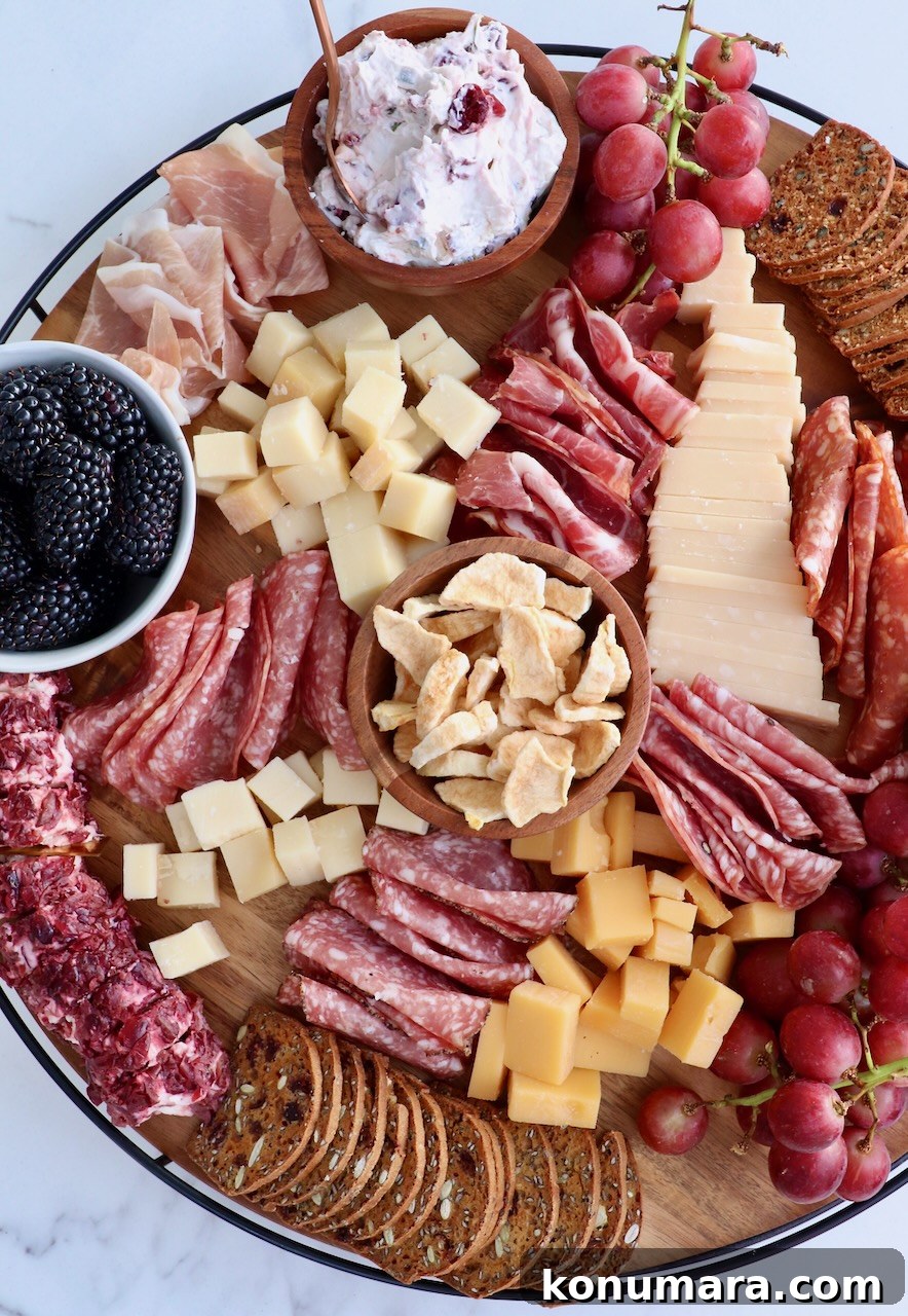 Cozy Fall Charcuterie Board with Seasonal Fruits and Cheese 4 fall charcuterie board