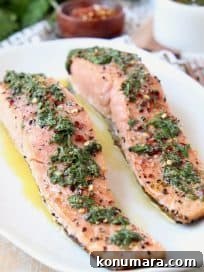 Chimichurri Grilled Salmon