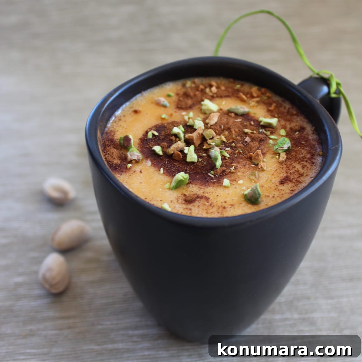 goguma latte, green tea latte, sweet potato latte