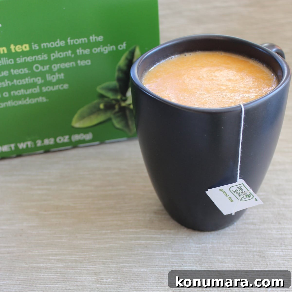 Sweet Potato Green Tea Latte