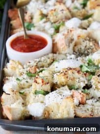 Cheesy Garlic Bread Nachos