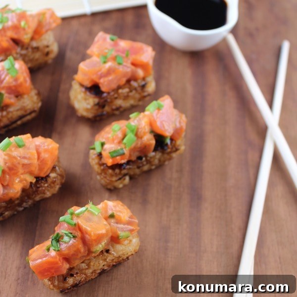 Spicy Tuna on Crispy Rice