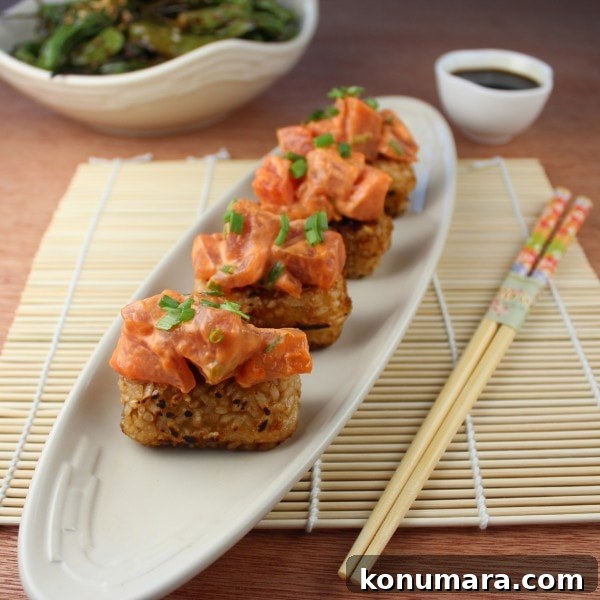 Spicy Tuna Rice Cake Recipe