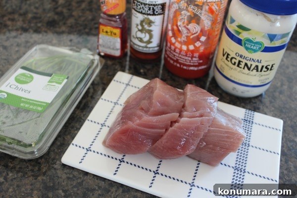Spicy Tuna Ingredients